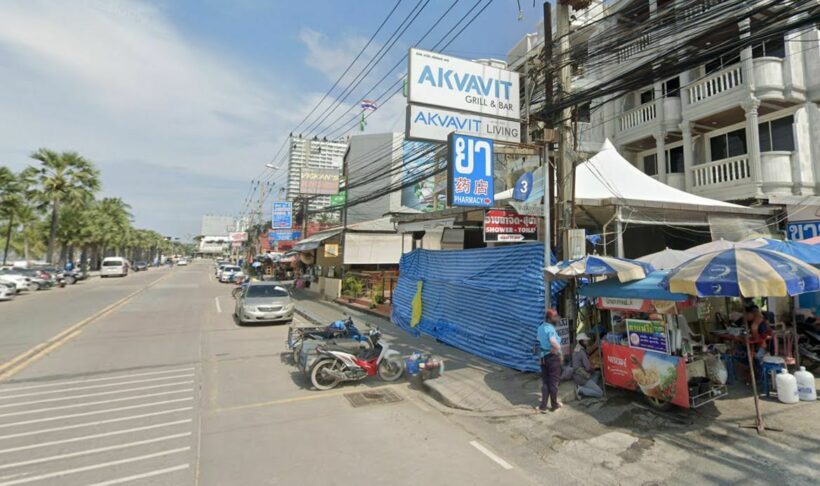 Gunshots on Jomtien Beach road, no injuries.