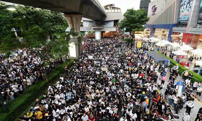 Bangkok police prepare for pro-democracy rallies on Thursday