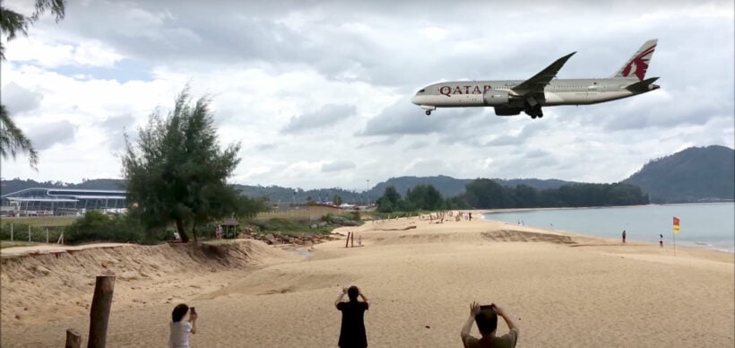 Qatar Airways will fly 4 times weekly to Phuket starting July 1