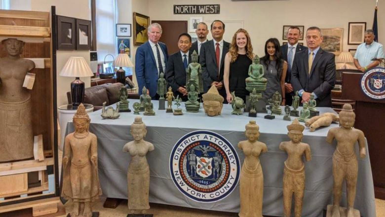 United States to return 27 stolen antiquities to Cambodia