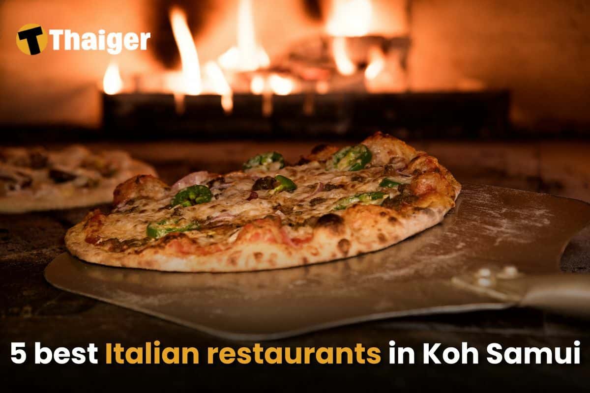 5 best Italian restaurants in Koh Samui