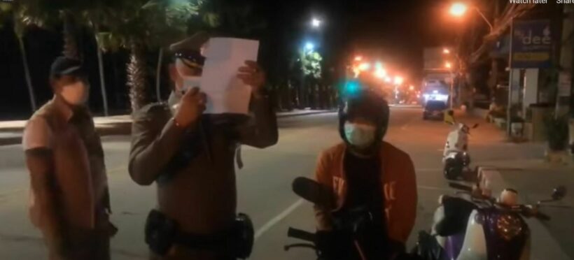 7 Jomtien Beach curfew breakers arrested