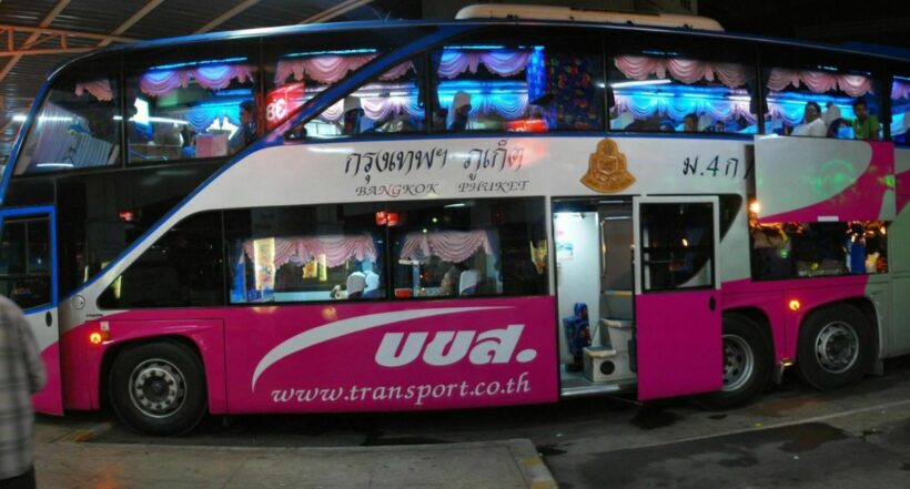 Bus services in and out of Phuket suspended for the next 2 weeks