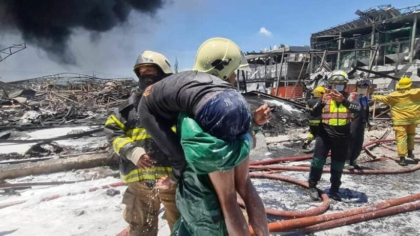 More than 80,000 people affected by chemical factory fire in Samut Prakan