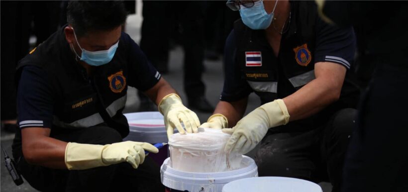 More than 300 kilograms of heroin en route to Australia seized at Chon Buri port