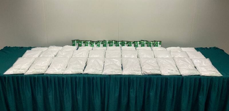 Hong Kong officials seize 61 kilograms of heroin shipped from Bangkok