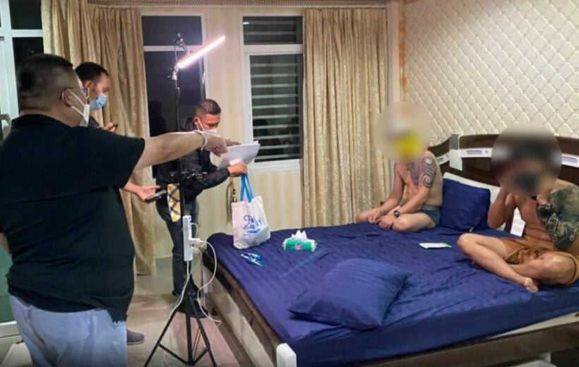 Police raid pornography shoot at Pattaya home, 5 people arrested