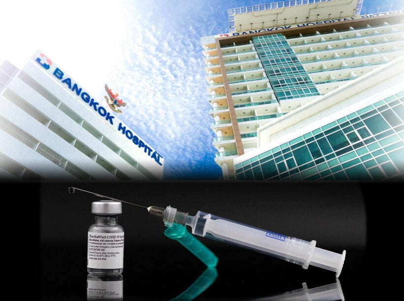 Bangkok Hospital Pattaya giving expats free Pfizer vaccines