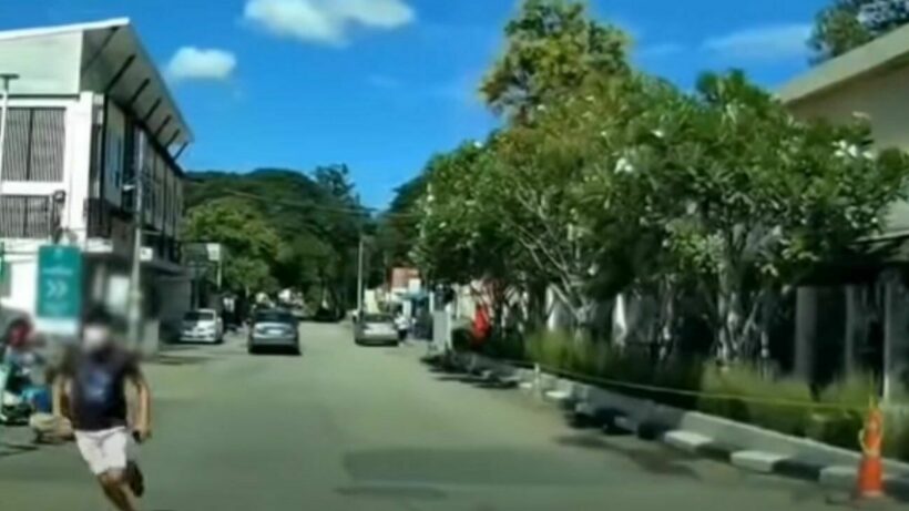 80 year old Australian man kicked to the ground in Chiang Mai road altercation