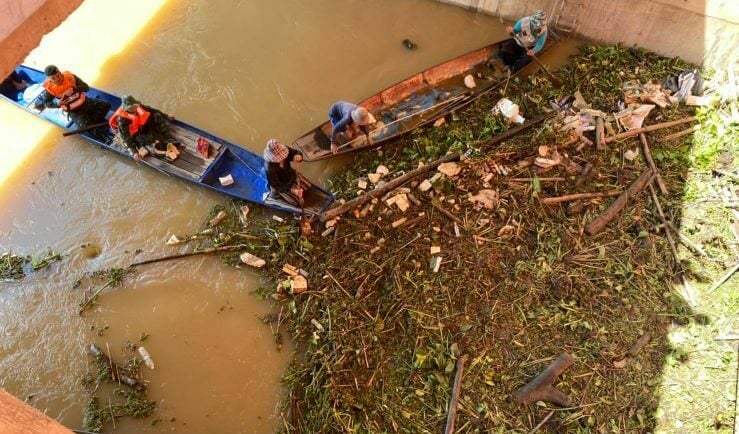 Packages of methamphetamine pills found floating in Chiang Rai rivers