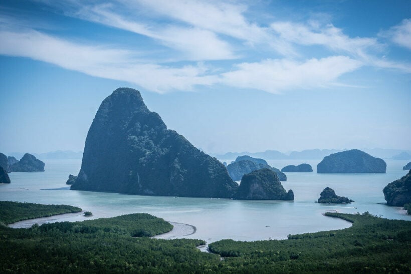 Most famous viewpoints in Phang Nga