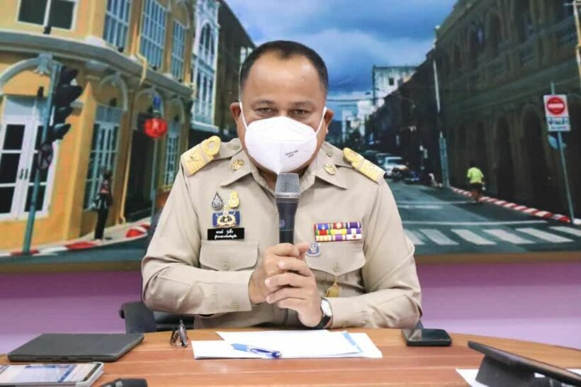 Phuket governor Narong plans road safety campaign ahead of Songrkan