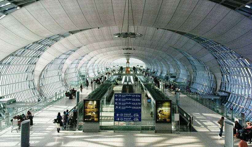 Slow trickle of travellers through Suvarnabhumi on day 1 of Test & Go reboot