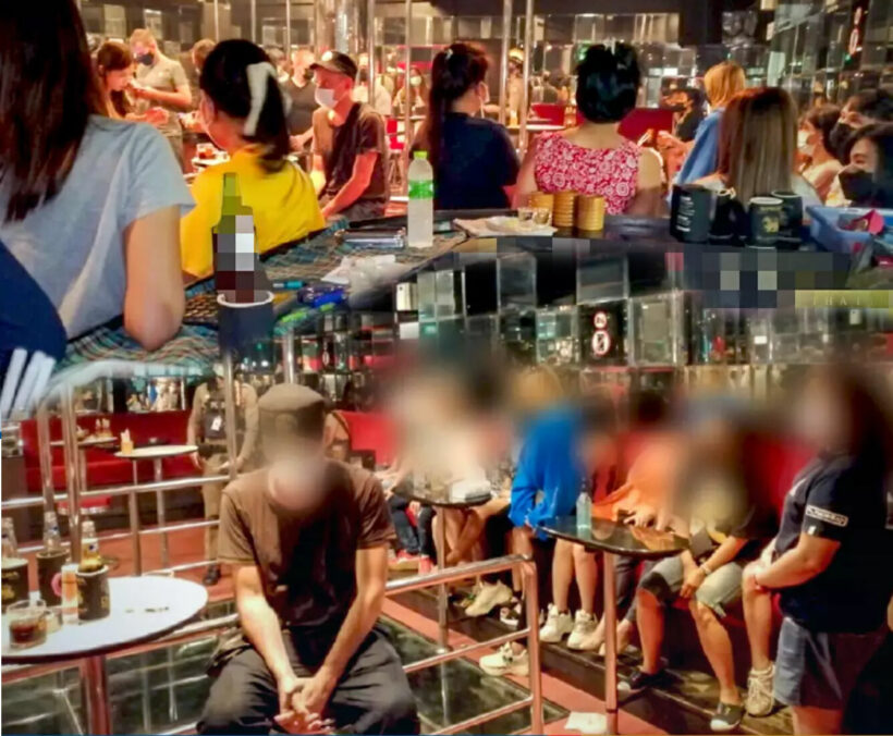 Police bust Bangkok pub serving alcohol, 61 arrested