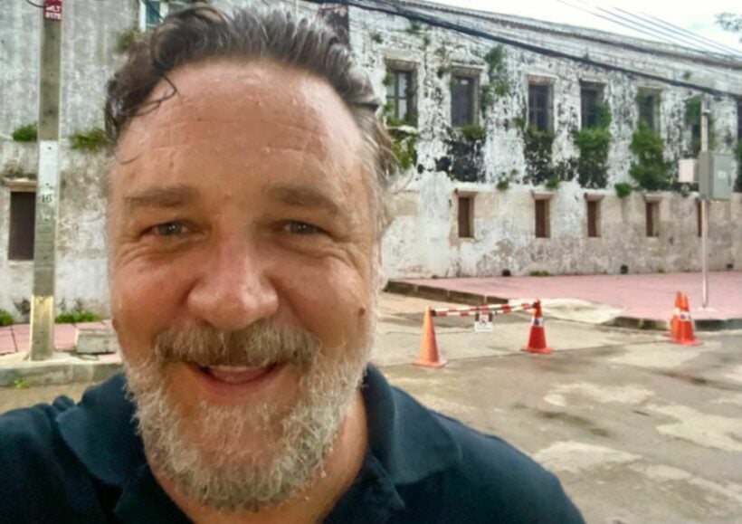 Thai Twitter goes crazy as Russell Crowe tweets Sandbox visit