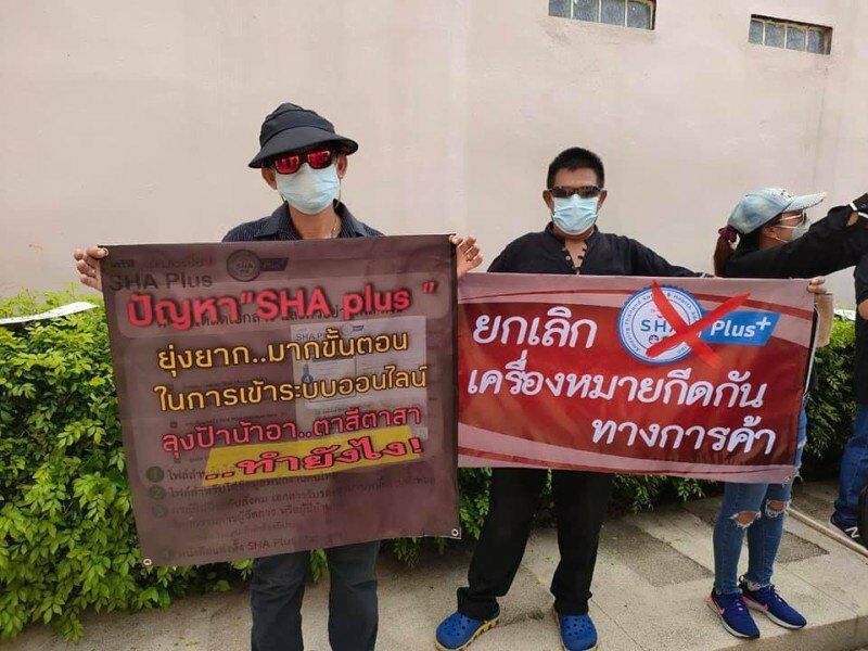 Phuket small businesses disadvantaged by SHA+ call for an end