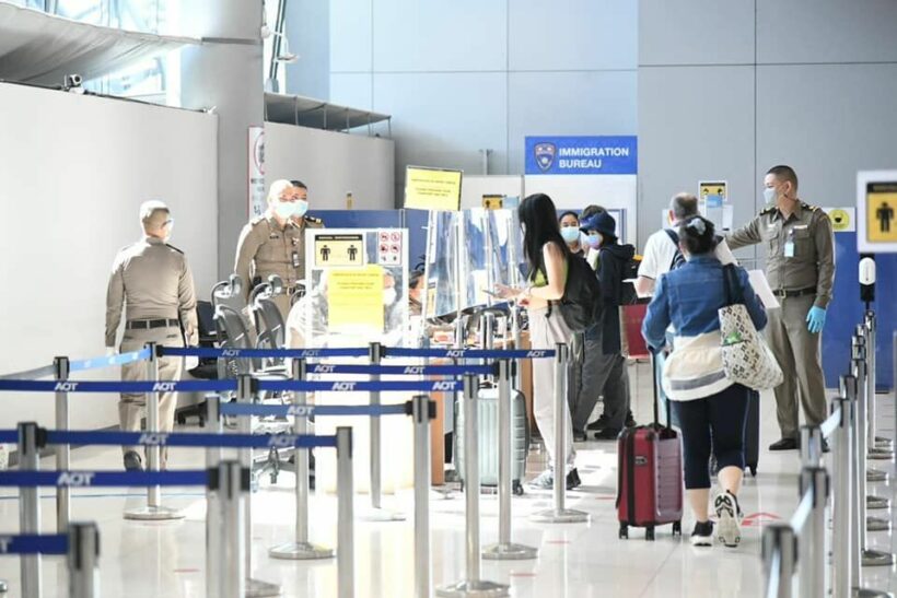 Civil Aviation Authority of Thailand advises airlines of new entry rules effective today