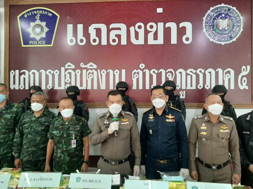 Chiang Rai police seize 1 million methamphetamine pills