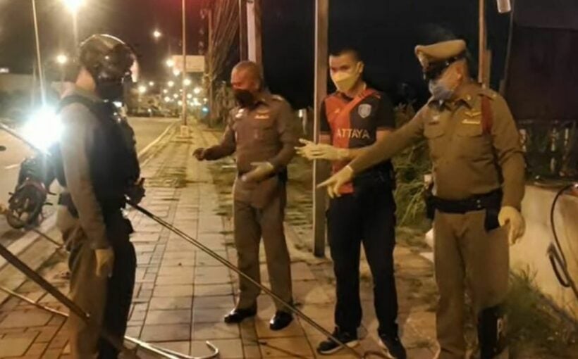 Pattaya police respond to call reporting a “ghost”