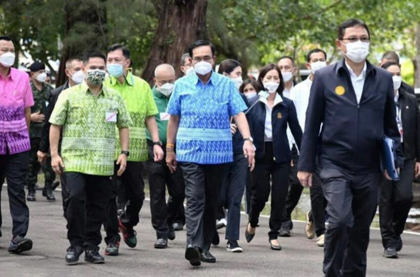 Protesters opposing PM visit detained by police in Krabi