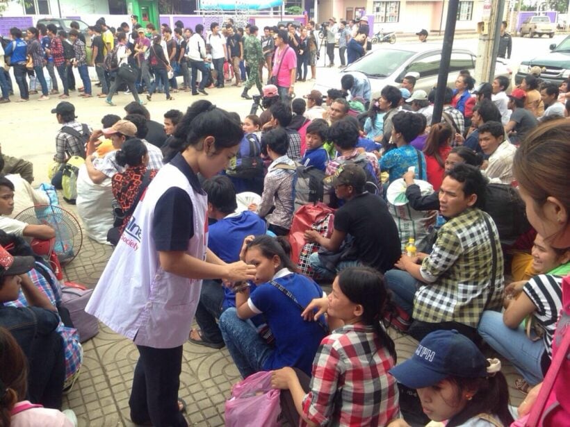 46 Cambodian nationals arrested after trying to illegally cross Thai border