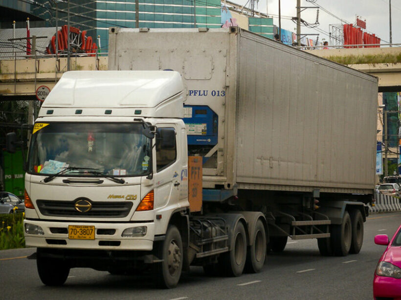 Truck drivers rally in Bangkok against spiking diesel price