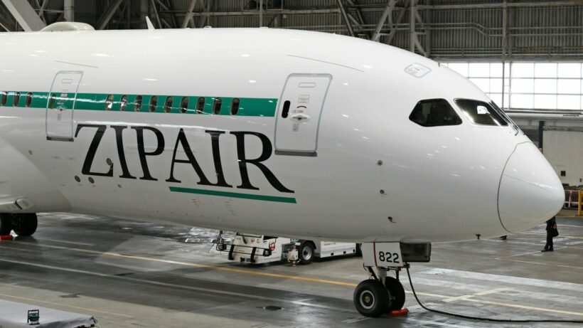 Zipair is the first budget airline to fly from Asia to the US