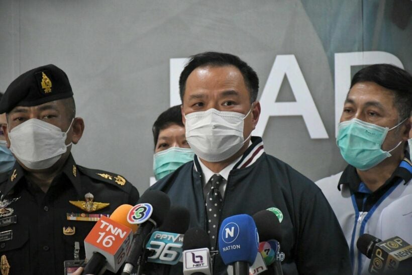 Anutin says no to easing restrictions, praises Thailand’s handling of pandemic