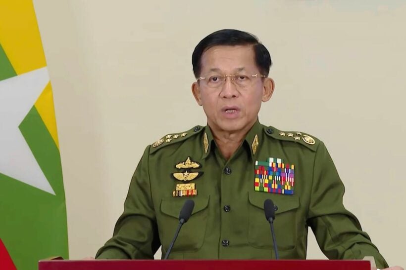 Thai and Cambodian officials meet with Burmese junta