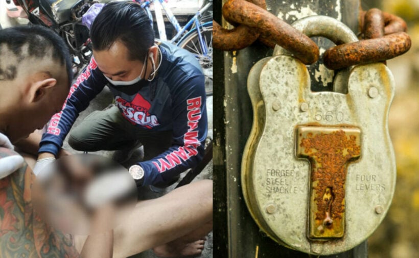 Bangkok man calls for rescue after locking penis in padlock