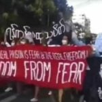 Burmese soldiers drive car into protesters killing 5, injuring dozens | Thaiger