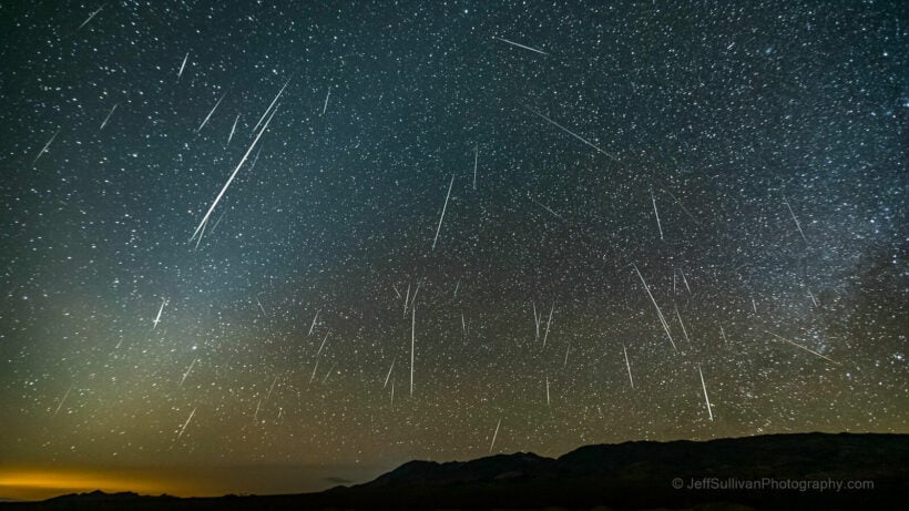 Geminid meteor shower: 100s of shooting stars visible late Monday night