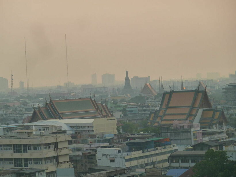 Bangkok 14th worst air quality globally, more PM2.5 next week