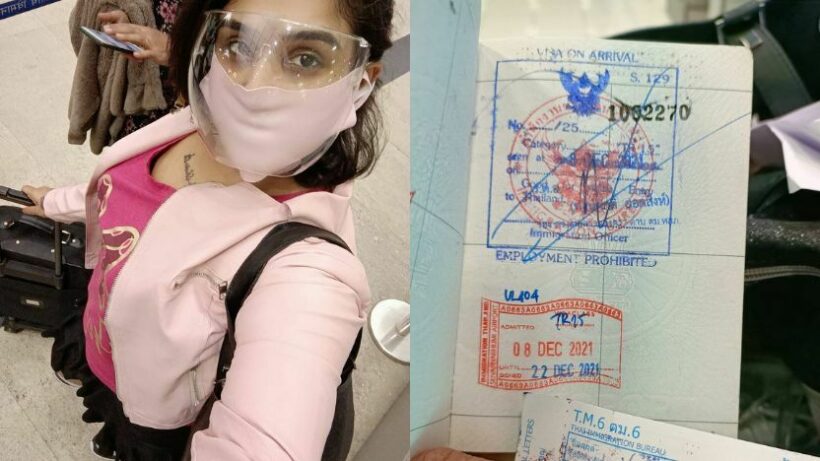 Indian actress almost denied entry at Bangkok airport for not having a printed document