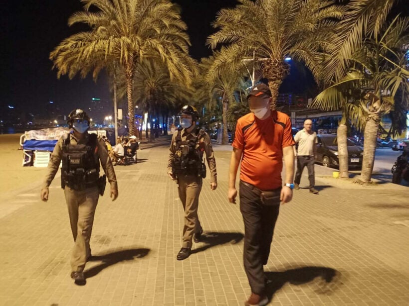 Swedish man enjoying a beer on Pattaya Beach files police report after being slapped, threatened by Thai men