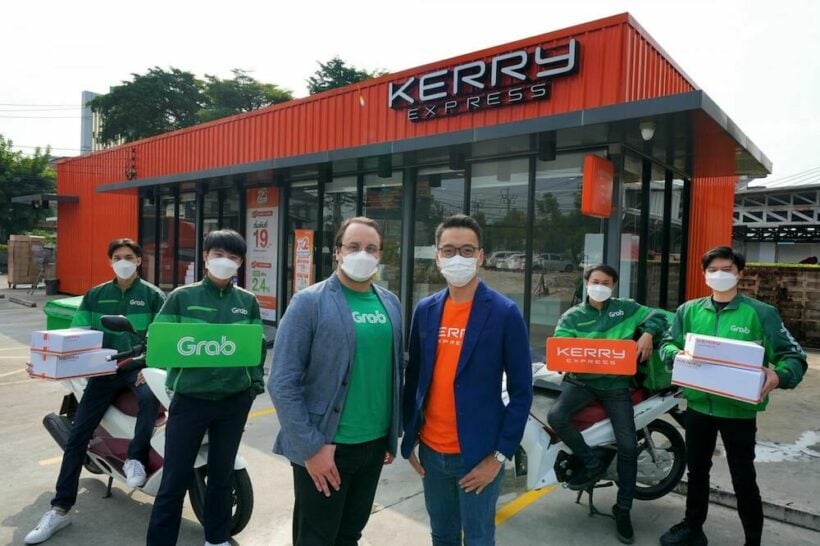 Kerry joins forces with Grab to introduce two new delivery services in Bangkok