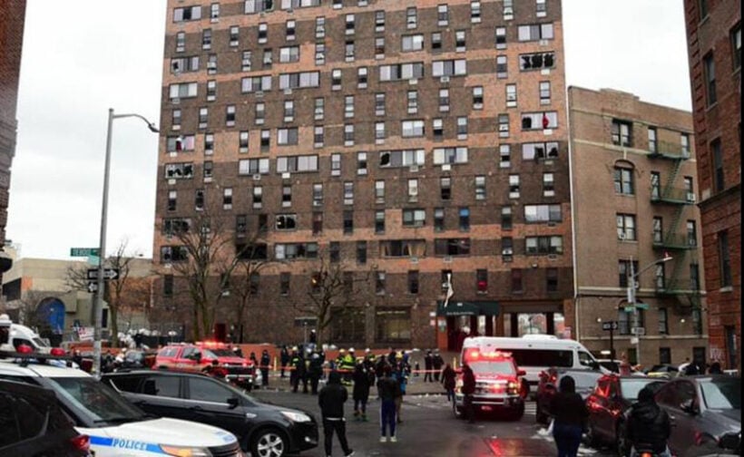 New York apartment fire kills at least 19, including 9 children