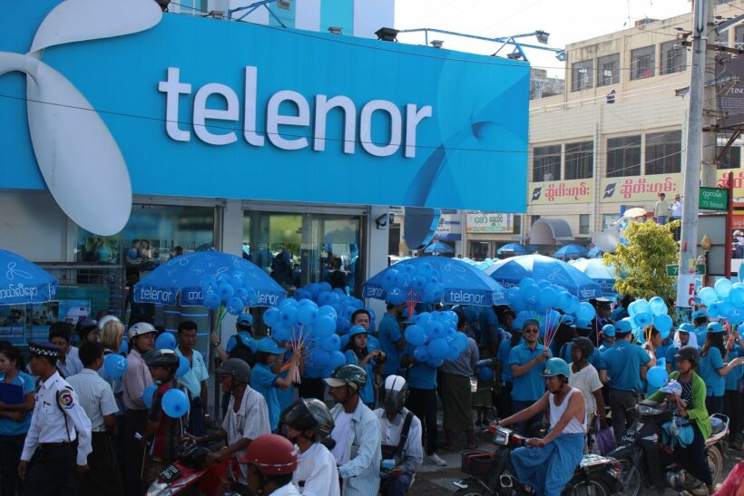 Myanmar junta approves Telenor sale to M1 and its associate firm