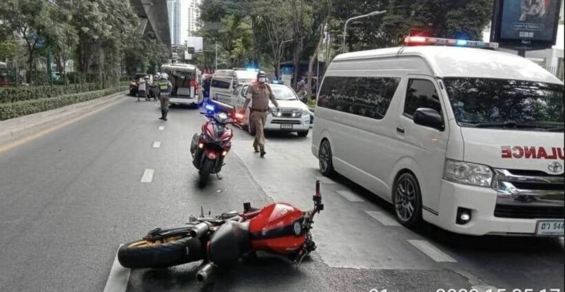 Police charge motorbike rider for excessive speed through crosswalk that killed doctor last week