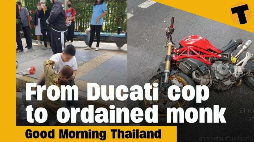 From Ducati cop to ordained monk | GMT