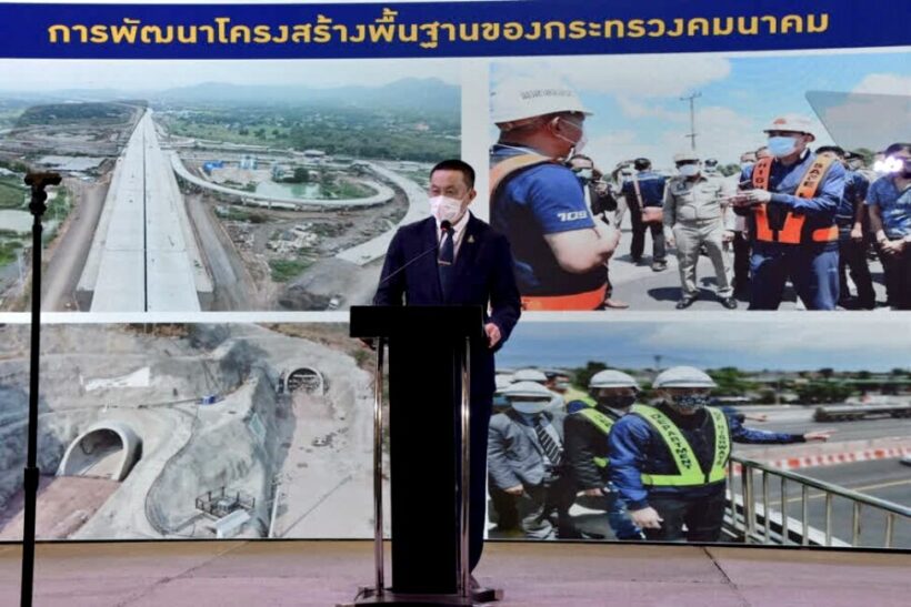 Transportation the focus of 2022 for Thailand, with 1.4 trillion baht budgeted