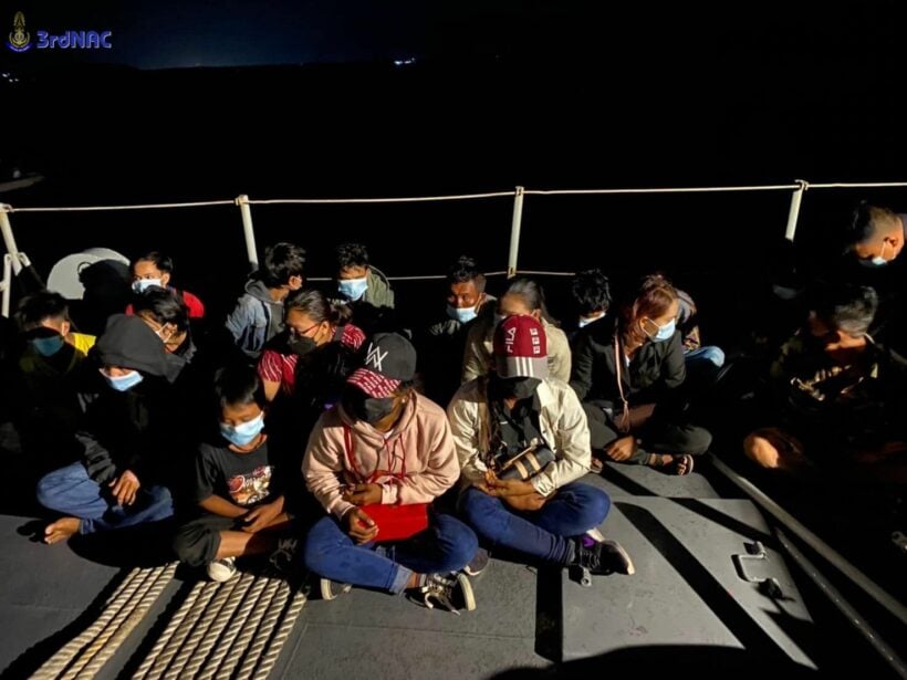 Burmese migrants trafficked through Thailand caught by Malaysian border