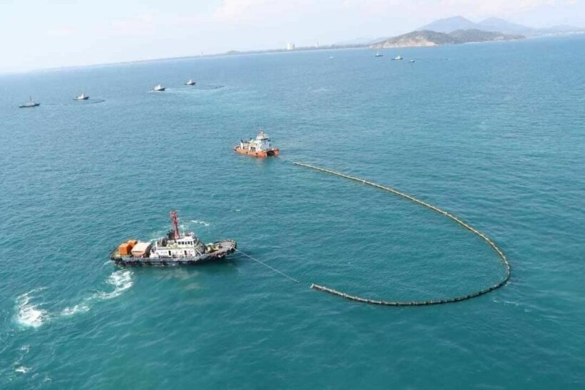 Another leak found in underwater oil pipeline off the Rayong coast