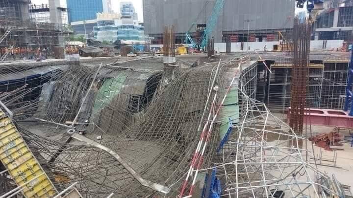 3 workers killed in structure collapse at One Bangkok construction site