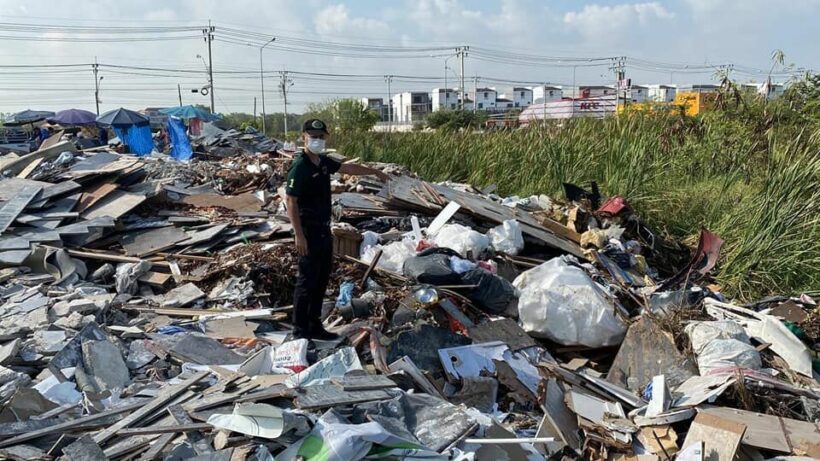 Bangkok officials to shut down more than 20 illegal landfills in the capital