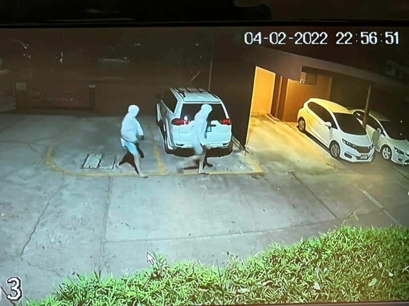 Airport CCTV shows 2 suspects of Phuket murder case leaving Thailand