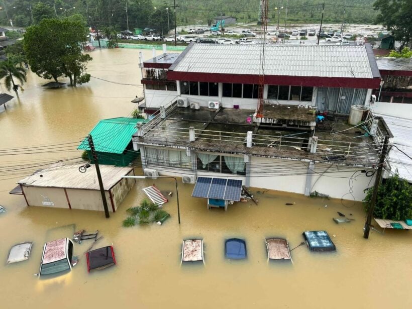 Flood in southern Thailand