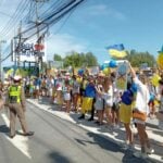 Ukrainians and Russians in Thailand gather in Phuket to call for peace | Thaiger