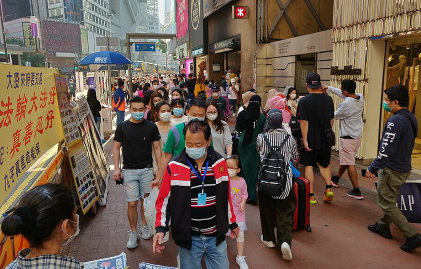 Hong Kong “overwhelmed” as it battles “onslaught” of Covid-19 infections