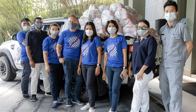 Phuket hotel is first to roll out 'Life Bag Initiative' with Living Waters | News by Thaiger